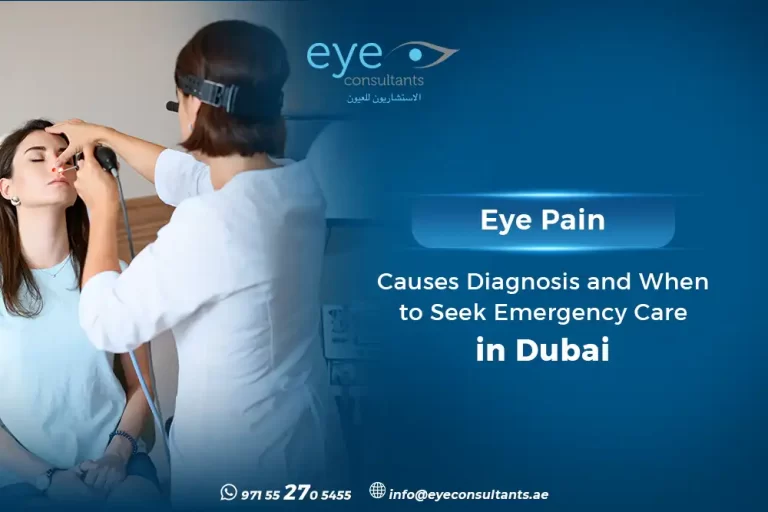 Eye Pain: Causes Diagnosis and When to Seek Emergency Care in Dubai