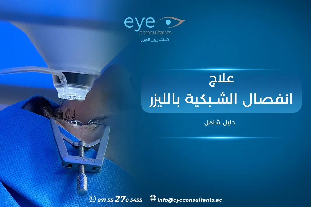 علاج انفصال الشبكية بالليزر