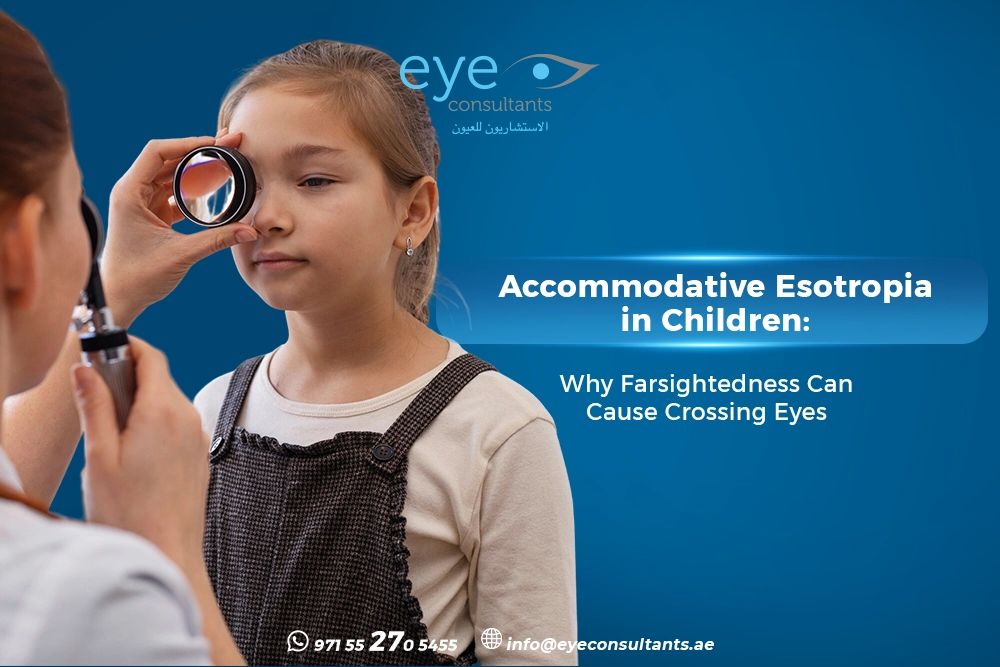 accommodative esotropia in children