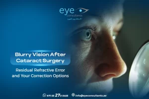 Blurry Vision After Cataract Surgery – Residual Refractive Error and Your Correction Options