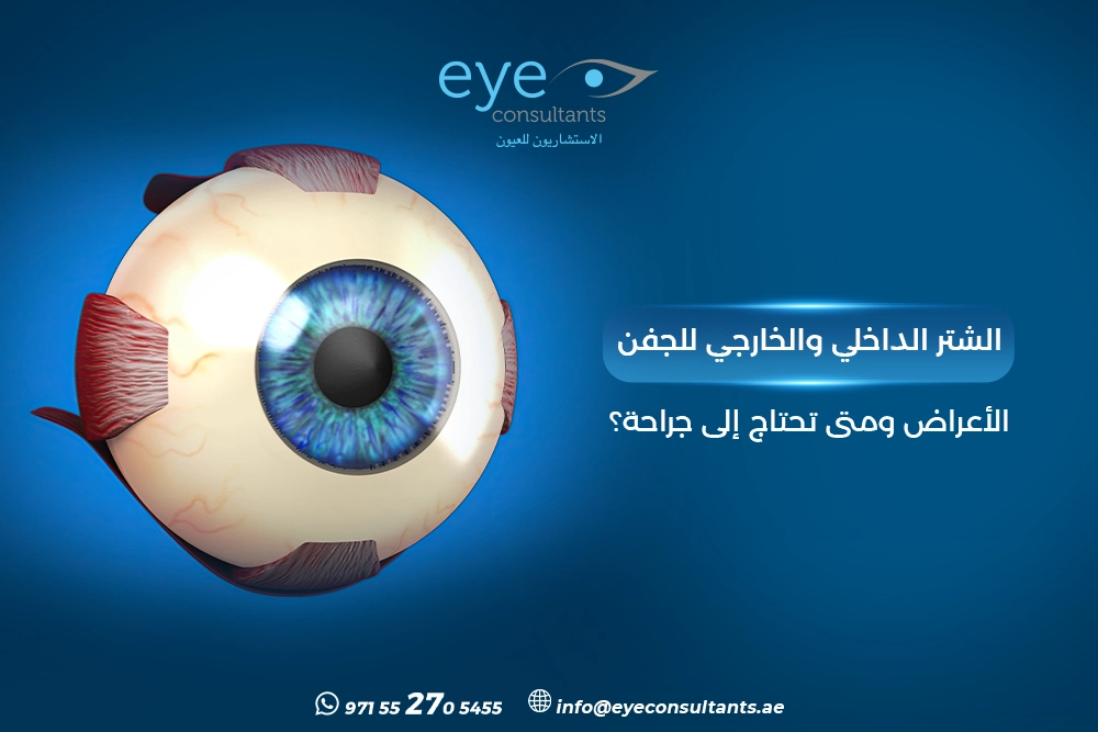 الشتر الداخلي والخارجي للجفن