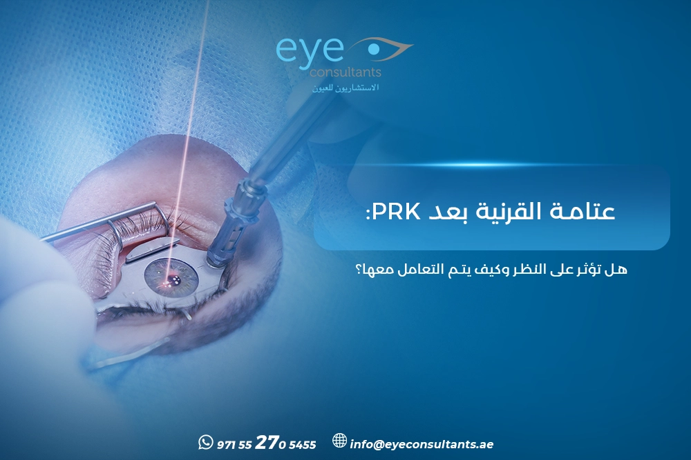 عتامة القرنية بعد PRK
