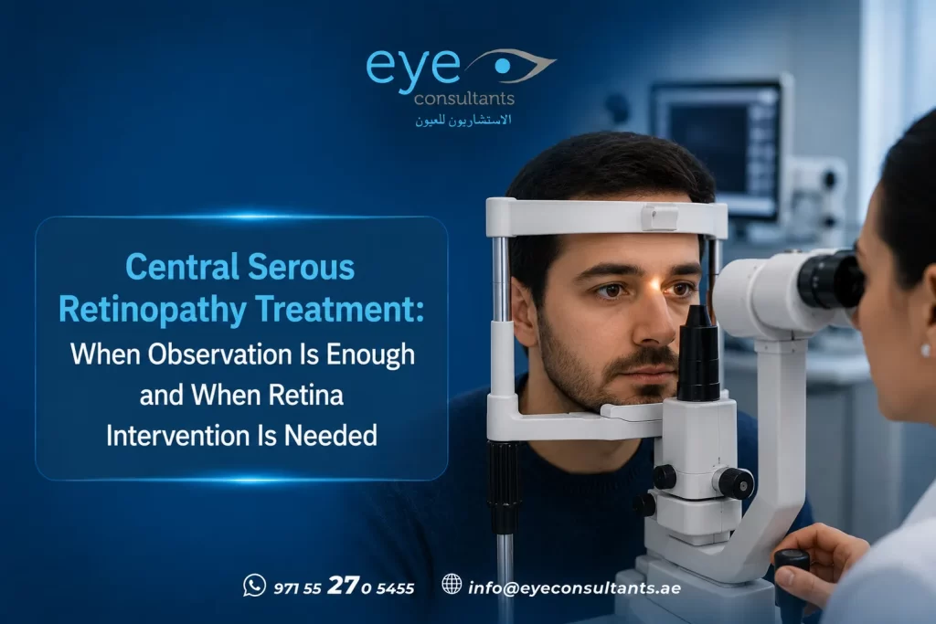 central serous retinopathy treatment