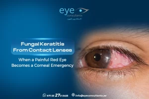 Fungal Keratitis From Contact Lenses – When a Painful Red Eye Becomes a Corneal Emergency
