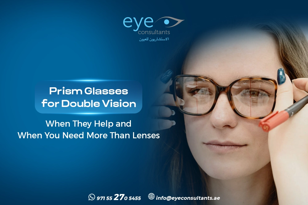 prism glasses for double vision