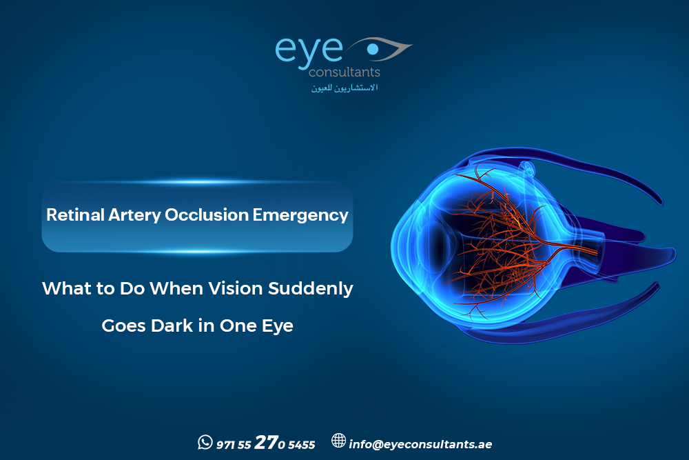 retinal artery occlusion emergency