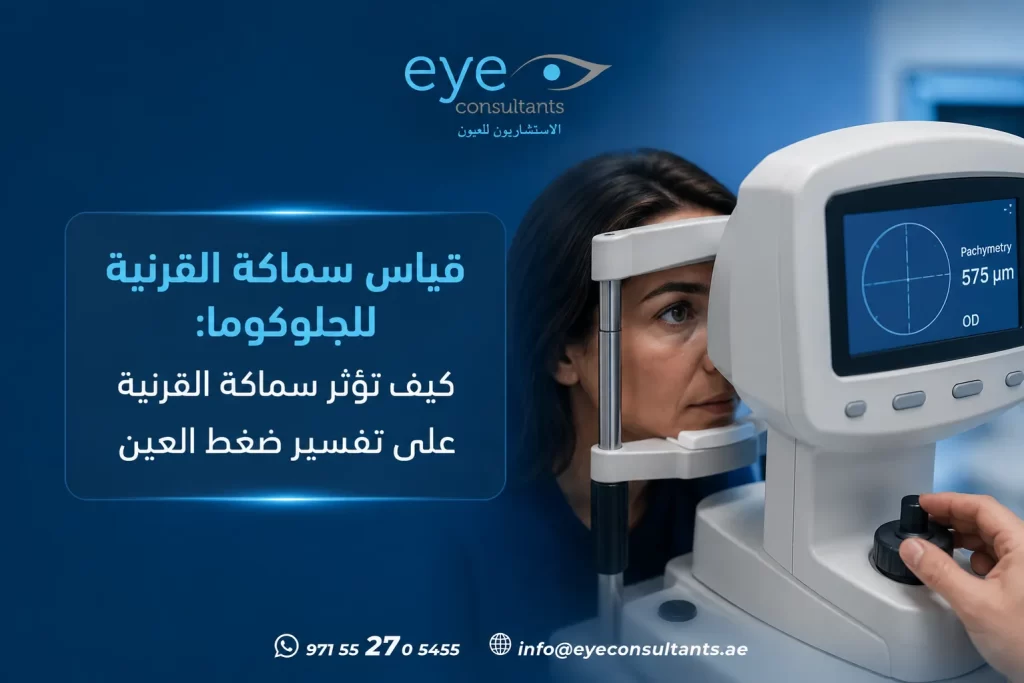 قياس سماكة القرنية للجلوكوما