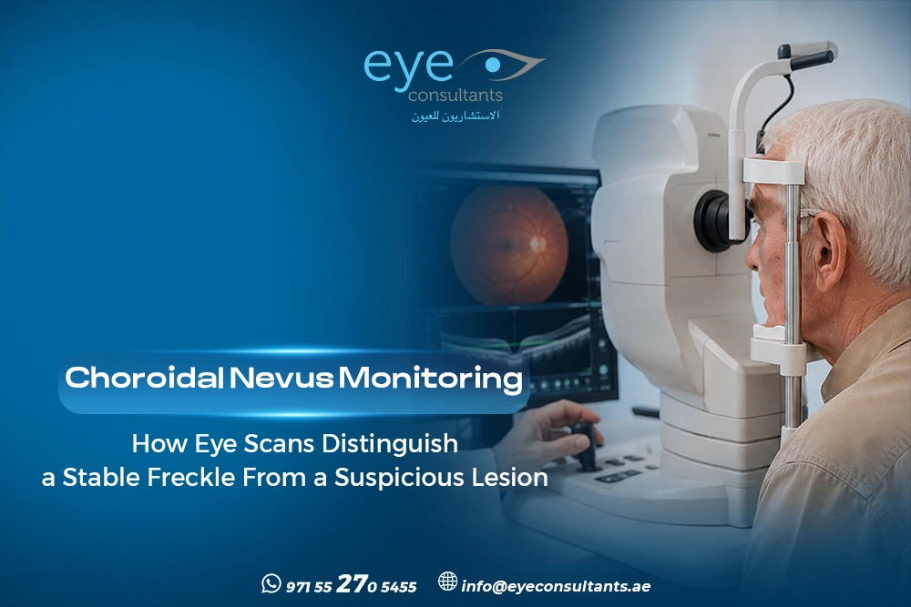 choroidal nevus monitoring