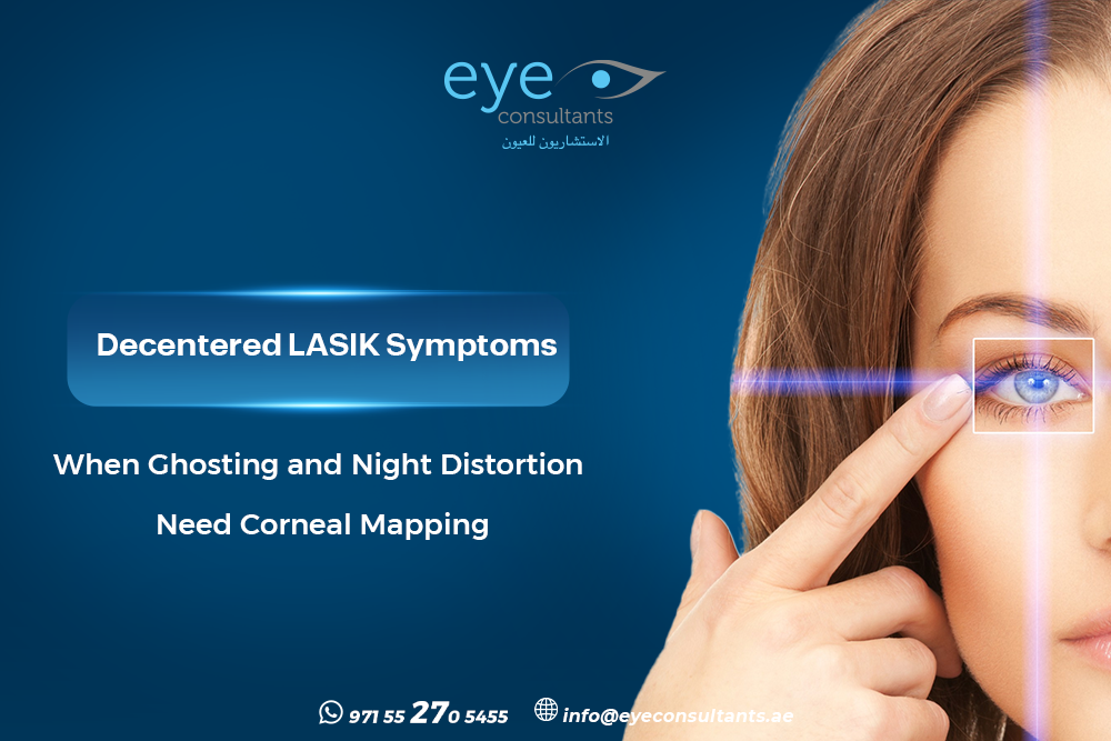 decentered LASIK symptoms