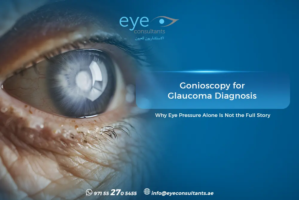 gonioscopy for glaucoma diagnosis